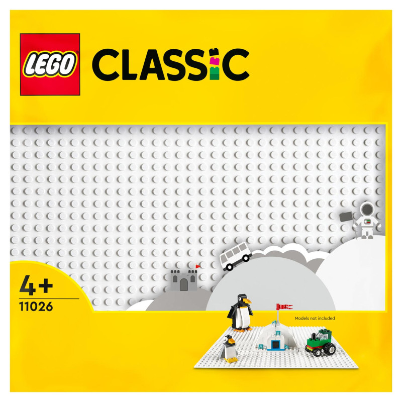 Lego Classic 11026 White Baseplate 11026