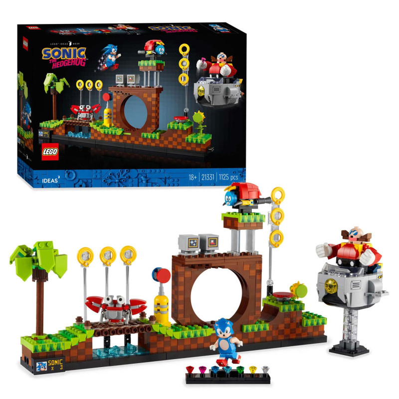 Lego - LEGO 21331 Sonic the Hedgehog Green Hill Zone