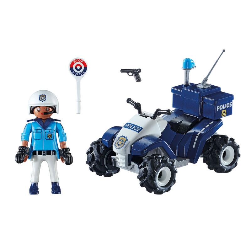 Playmobil City Action 71092 Policier et quad