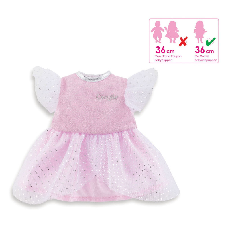 Corolle - Ma Corolle - Doll Dress Pink with Glitter 9000212130