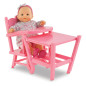 Corolle Mon Grand Poupon - Pink Doll Chair 9000141290