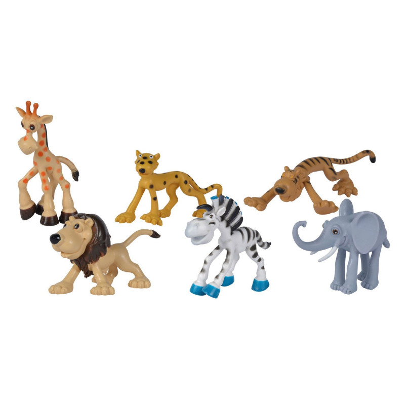 Simba - Funny Animals - Safari, 6pcs. 104322457