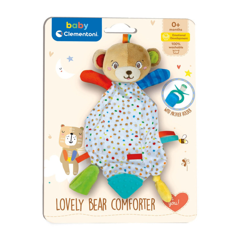Clementoni Baby - Cuddle Cloth Bear 17654