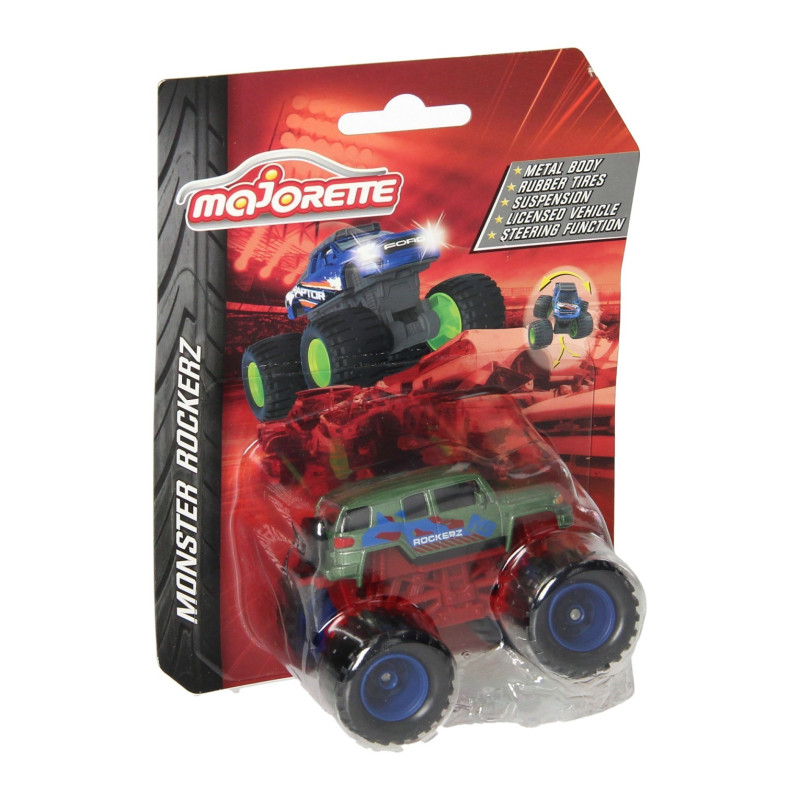 Majorette Monster Rockerz Monster Truck - Green 212057255