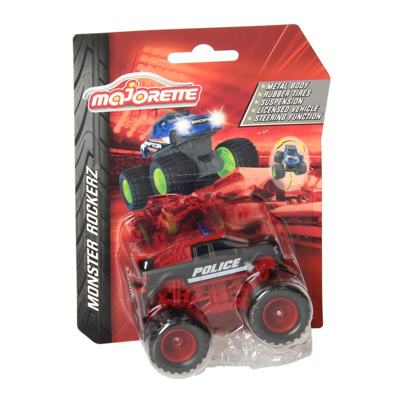Majorette Monster Rockerz Monster Truck -Red 212057255