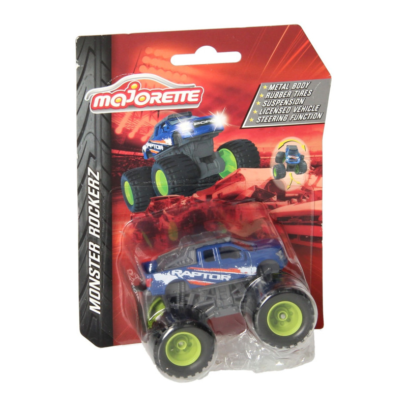 Majorette Monster Rockerz Monster Truck - Blue 212057255