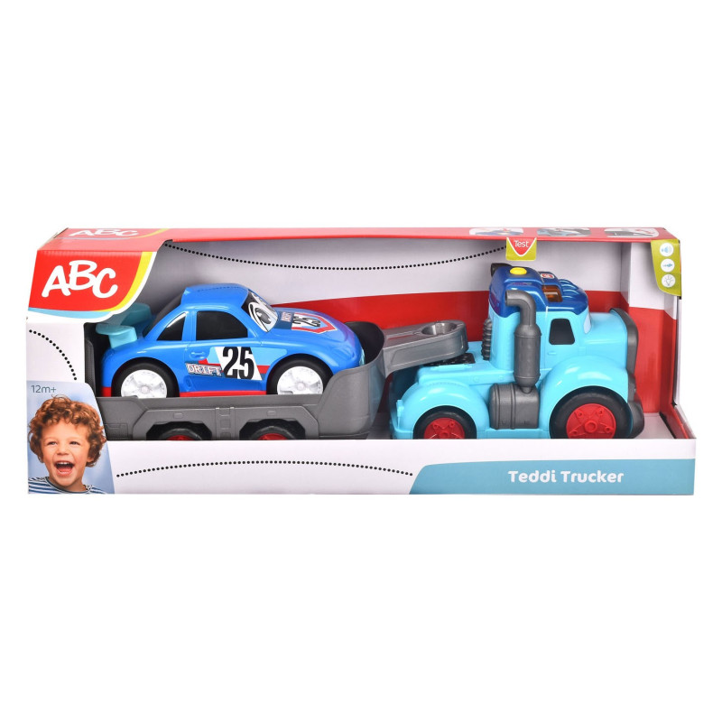 ABC Teddi Trucker Transporter with Race Car 204119002