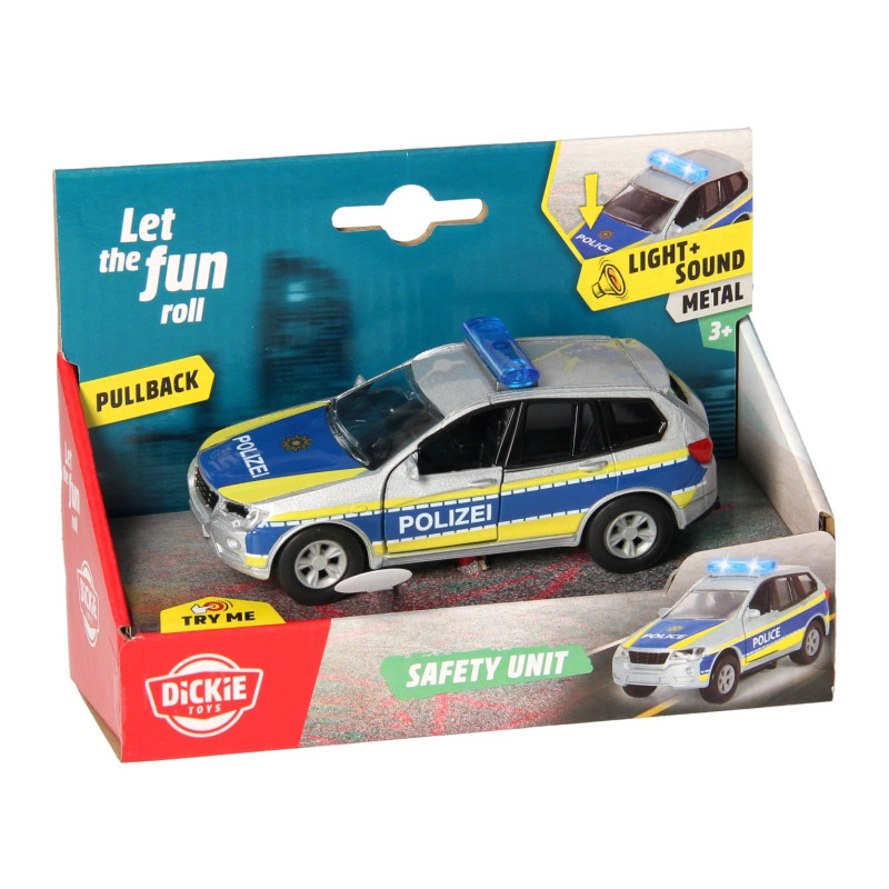 Dickie Saftey Unit - Police Car 203712011
