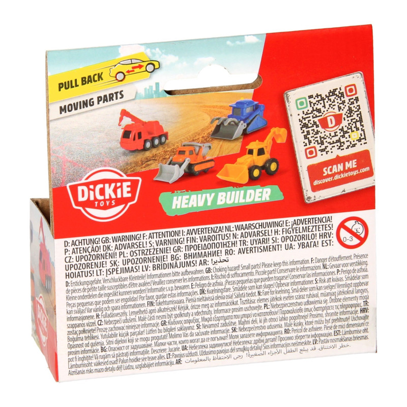 Dickie Heavy Buider Utility Vehicle - Blue 203341031