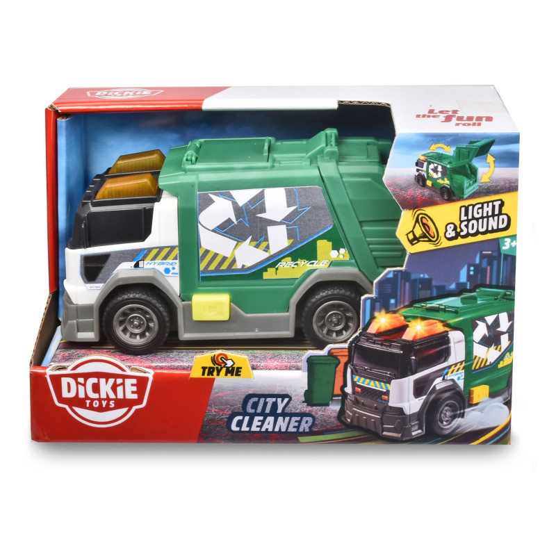 Dickie Garbage Truck with Light and Sound 203302029