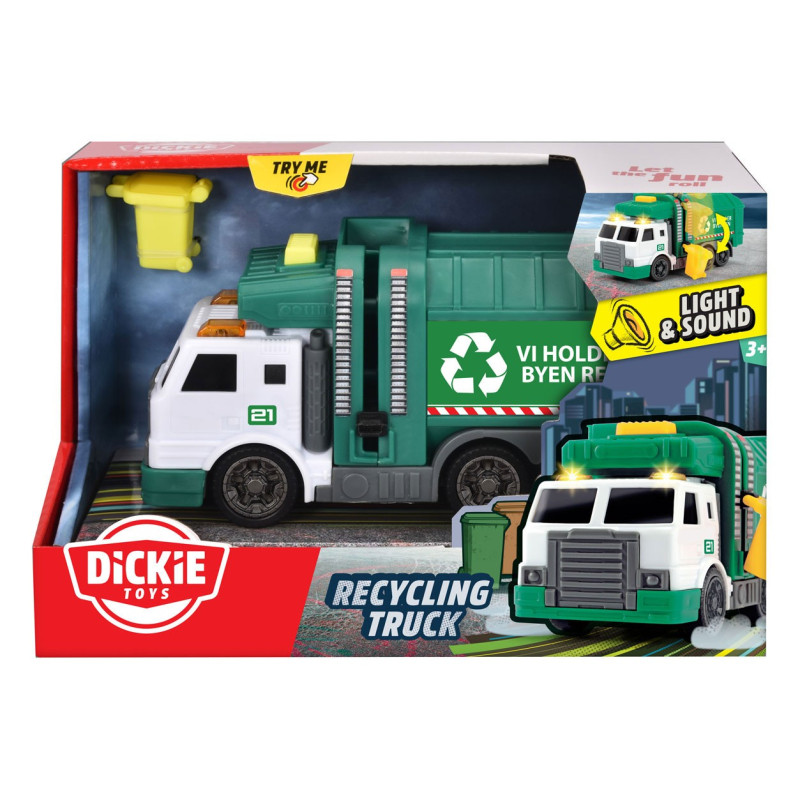 Dickie Recycle Truck with Light and Sound 203302018