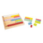 Small Foot - Wooden Blocks with Fractions 11166