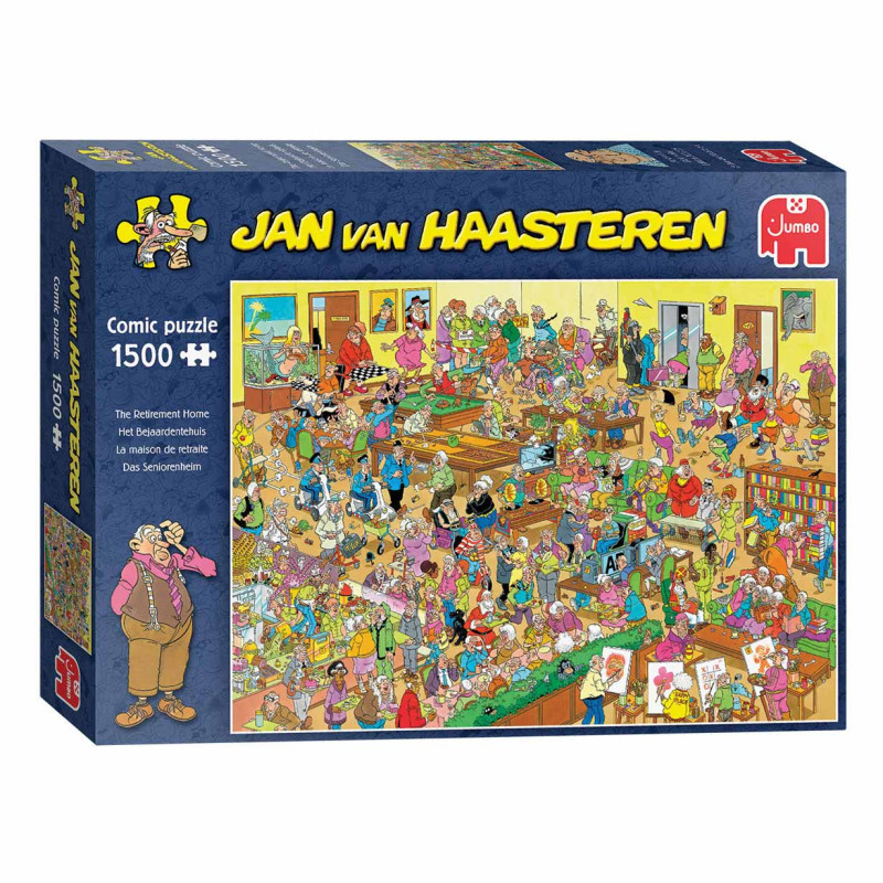 Jan van Haasteren Puzzle - La maison de retraite 1500 pièces