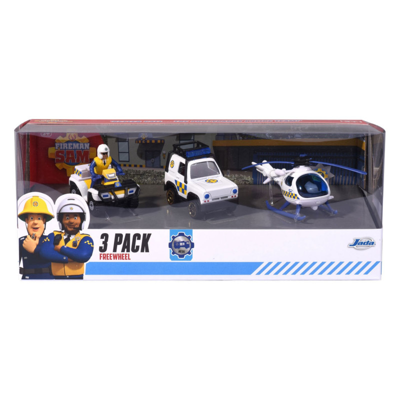 Dickie Fireman Sam Vehicles, 3-Pack 203092006