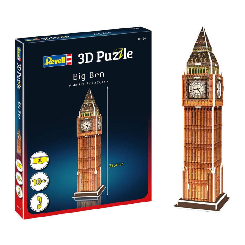 Revell 3D Puzzle Building Kit - Big Ben 00120