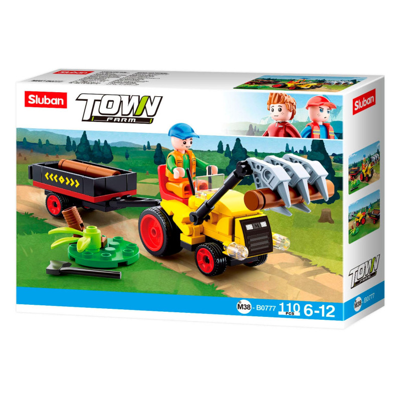 Sluban - Tractor with Trunks