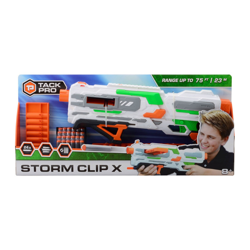 Tack Pro® Storm Clip X with 2 clips and 24 darts, 50cm