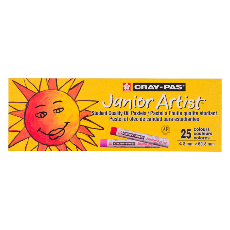 Bruynzeel - Sakura Cray-Pas Junior Artist Oil Pastels Set, 25pcs. XEP25RT