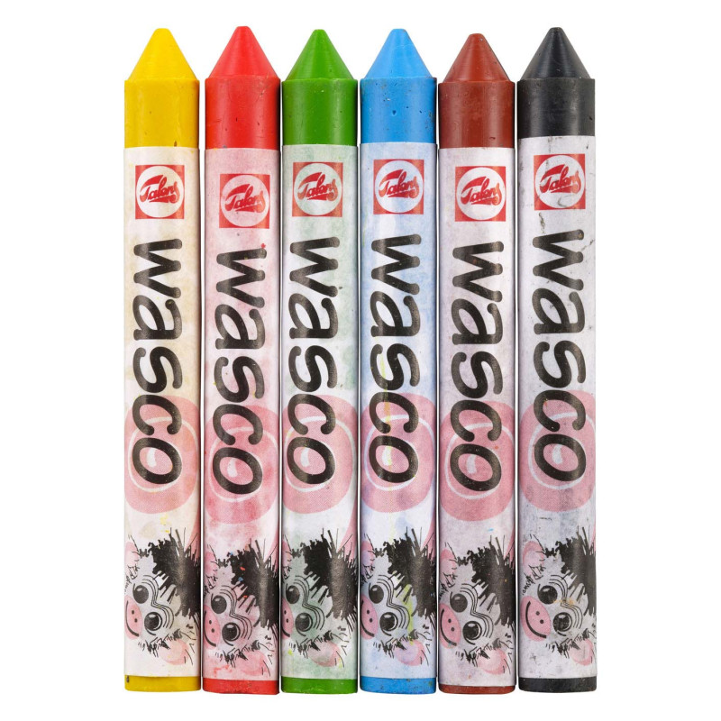 Talens Wasco Wax Crayon, 6 pcs. 95721107