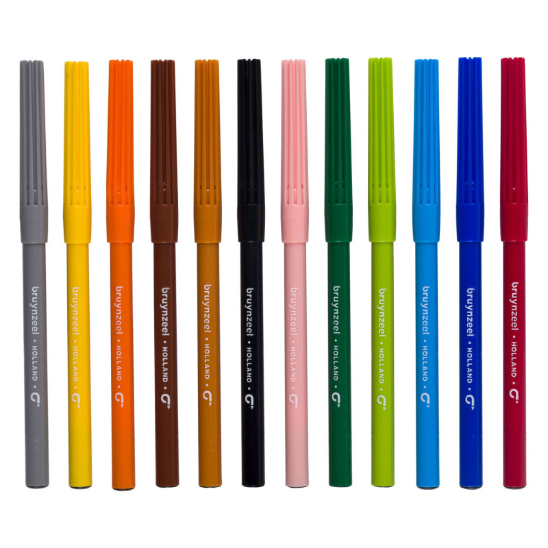 Bruynzeel Kids Felt-tip pens, 12pcs. 60121112