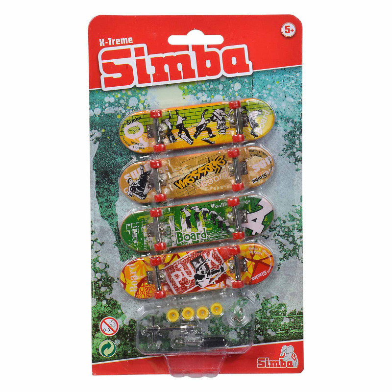 Simba - Finger Skateboard X-Treme Set 103306084