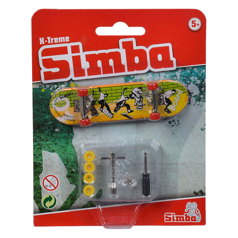 Simba - Finger Skateboard X-Treme Color with Accessories 103306083