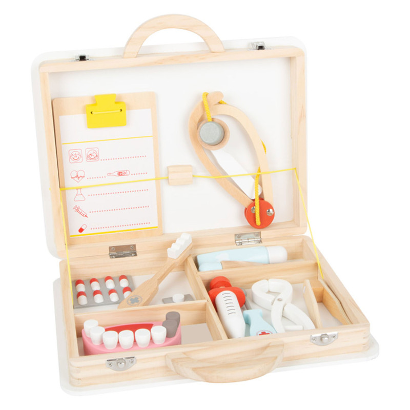 Small Foot - Wooden Doctor and Dentist 2in1 Set in Case 11743