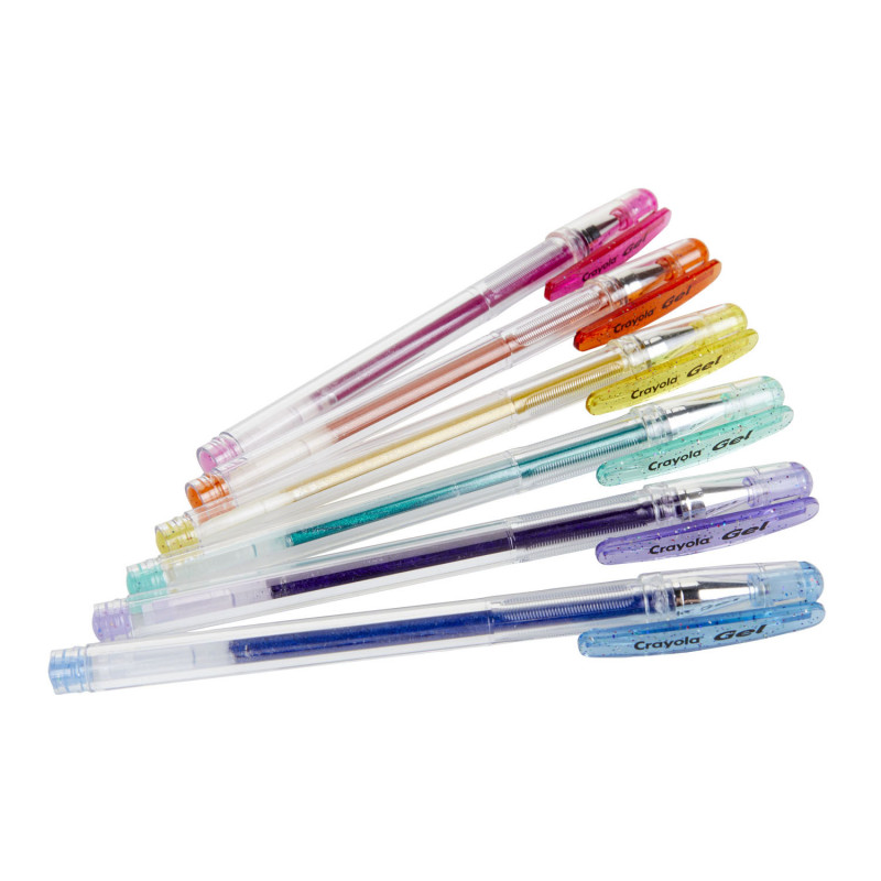Crayola Glitter Gel Pens, 6 pcs. 256253