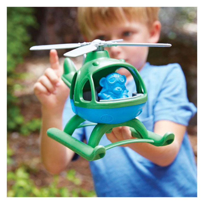 Green Toys Helicopter Green GTHELG1061
