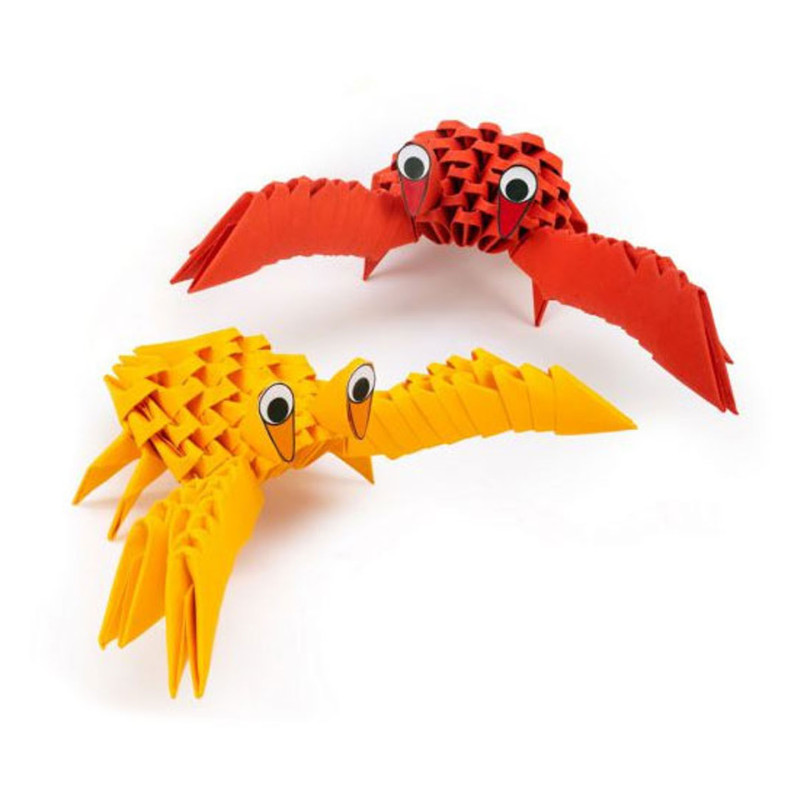 Selecta - ORIGAMI 3D - Crabs, 148pcs. AT2344