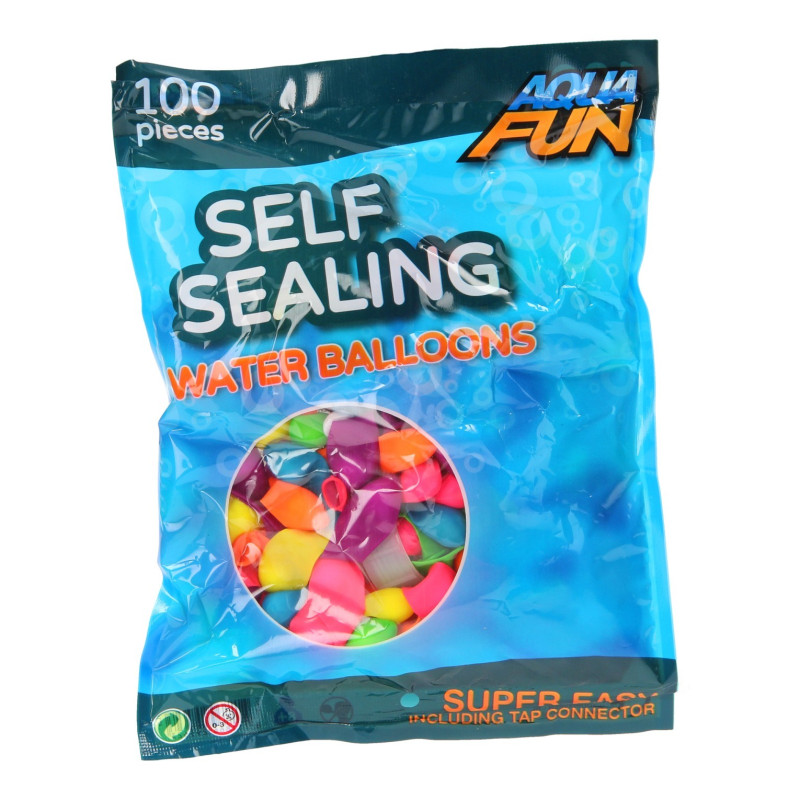Aqua Fun Selfclosing Water Bombs, 100st