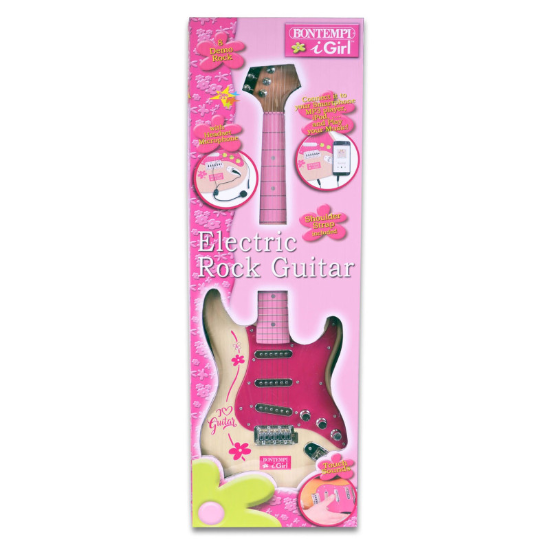 Bontempi Electric Guitar Pink