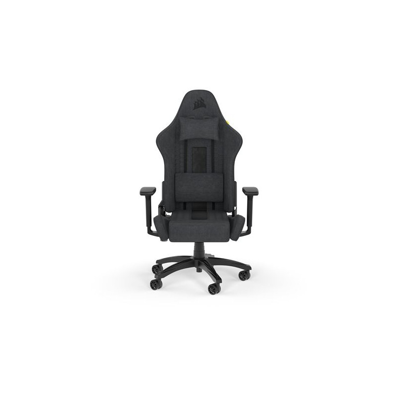 Chaise gaming Corsair TC100 Relaxed Fabric Gris et Noir