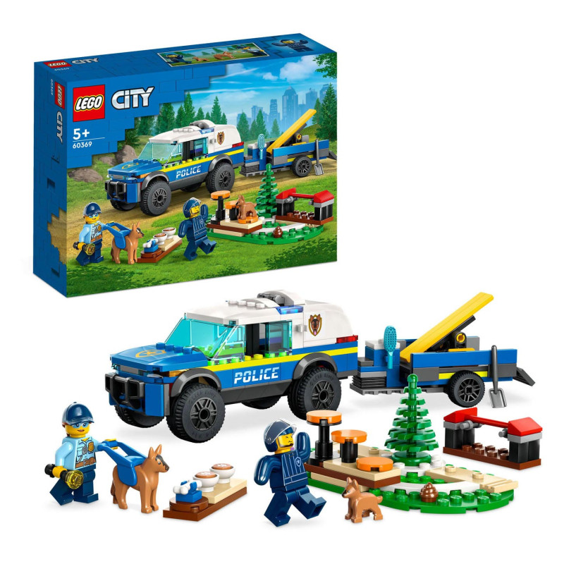 Lego - LEGO City 60369 Police Dog Mobile Training 60369