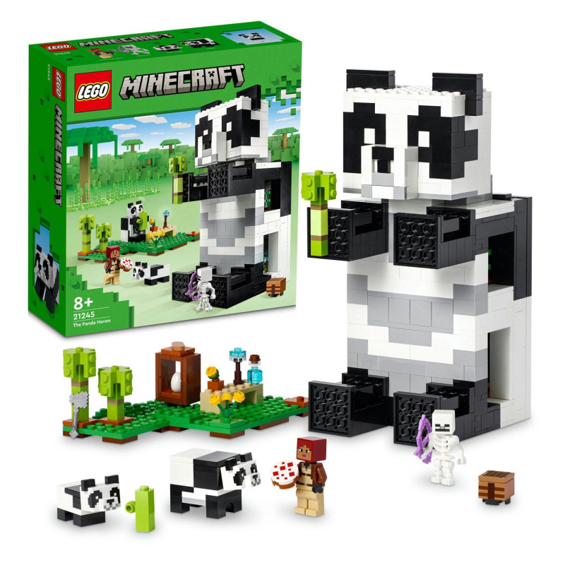 Lego - LEGO Minecraft 21245 The Panda House 21245