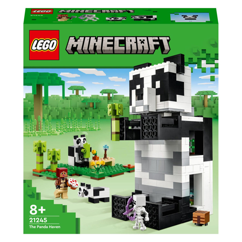 Lego - LEGO Minecraft 21245 The Panda House 21245