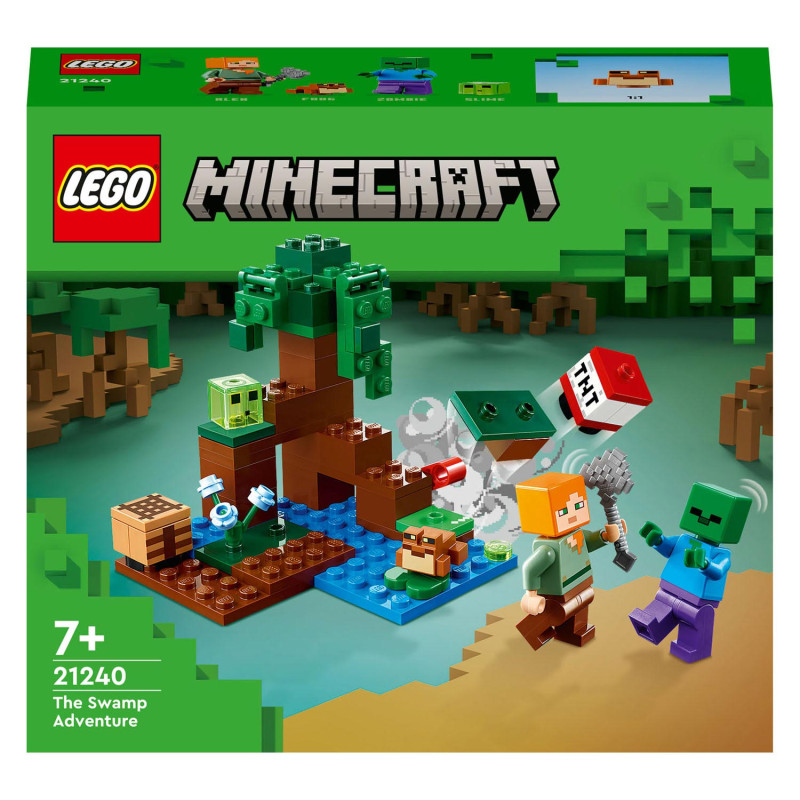 Lego - 21240 LEGO Minecraft The Swamp Adventure 21240