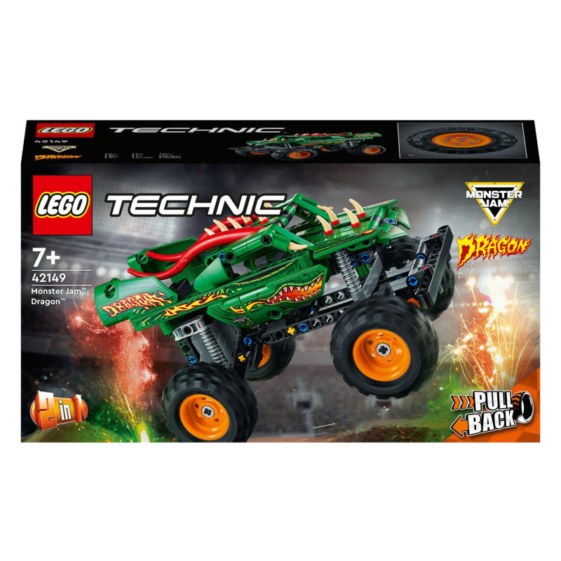 Lego - LEGO Technic 42149 Monster Jam Dragon 42149