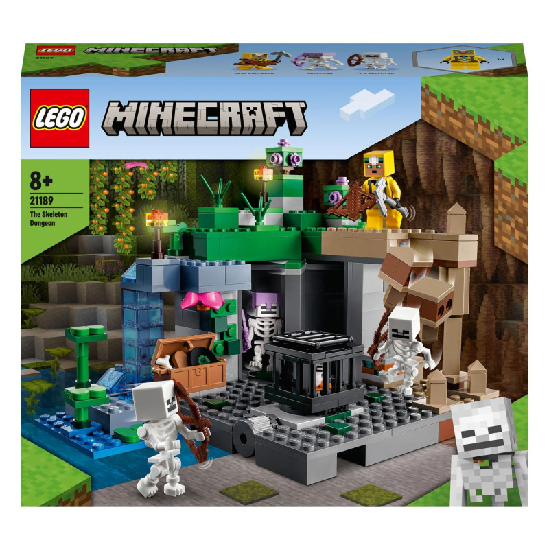 Lego - LEGO Minecraft 21189 The Skeleton Dungeon 21189