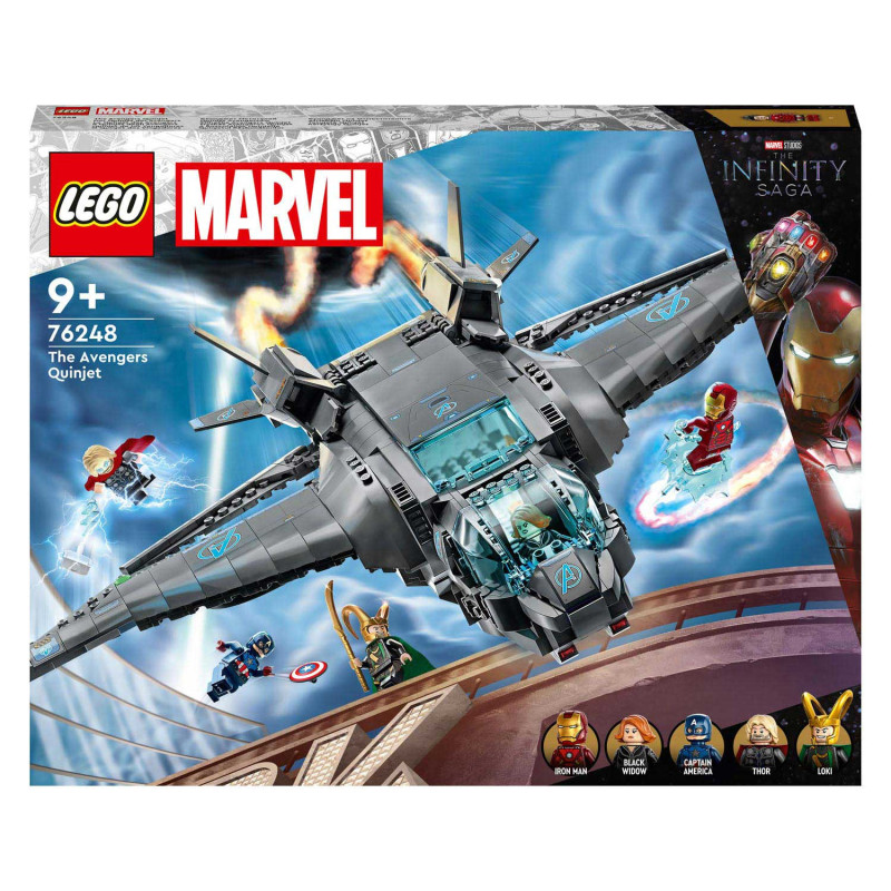 Lego - LEGO Marvel Avengers 76248 The Avengers Quinjet 76248
