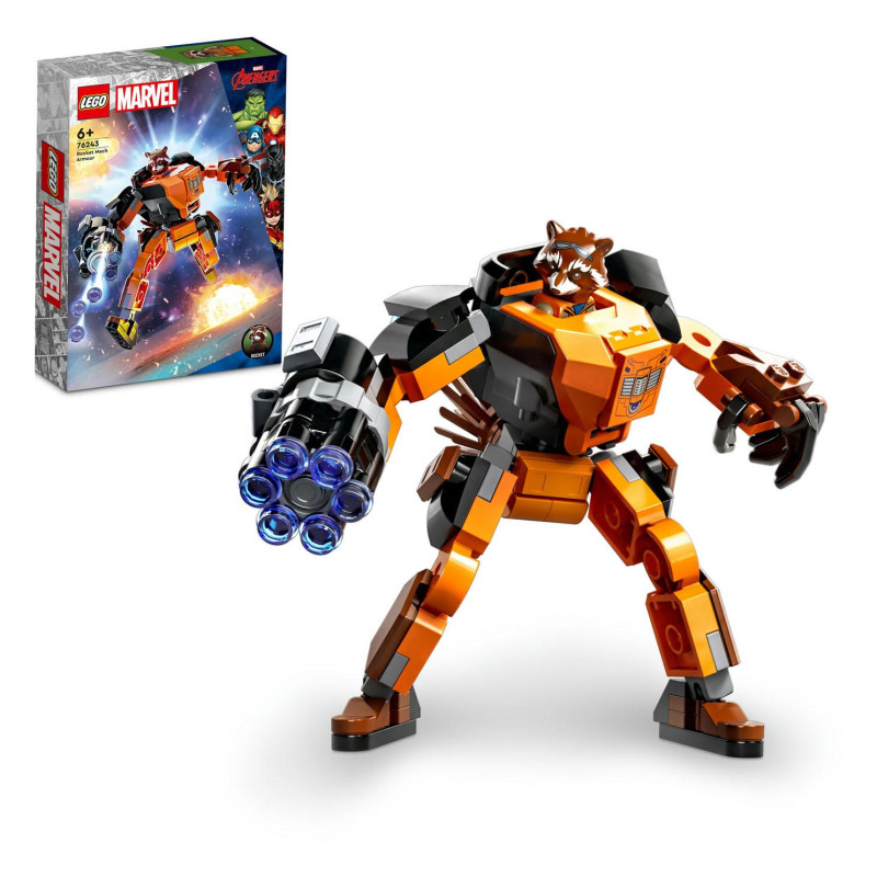 Lego - 76243 LEGO Marvel Avengers Rocket Mech Armor 76243