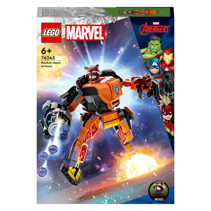 Lego - 76243 LEGO Marvel Avengers Rocket Mech Armor 76243