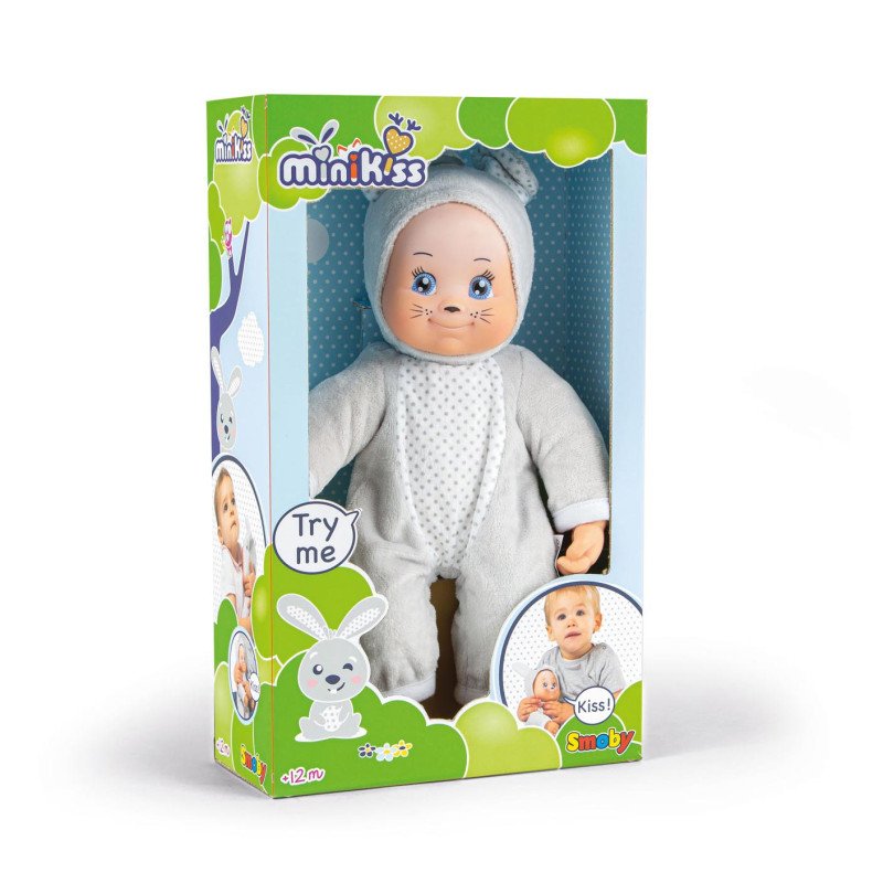 Smoby Minikiss Baby Doll - Rabbit 210121
