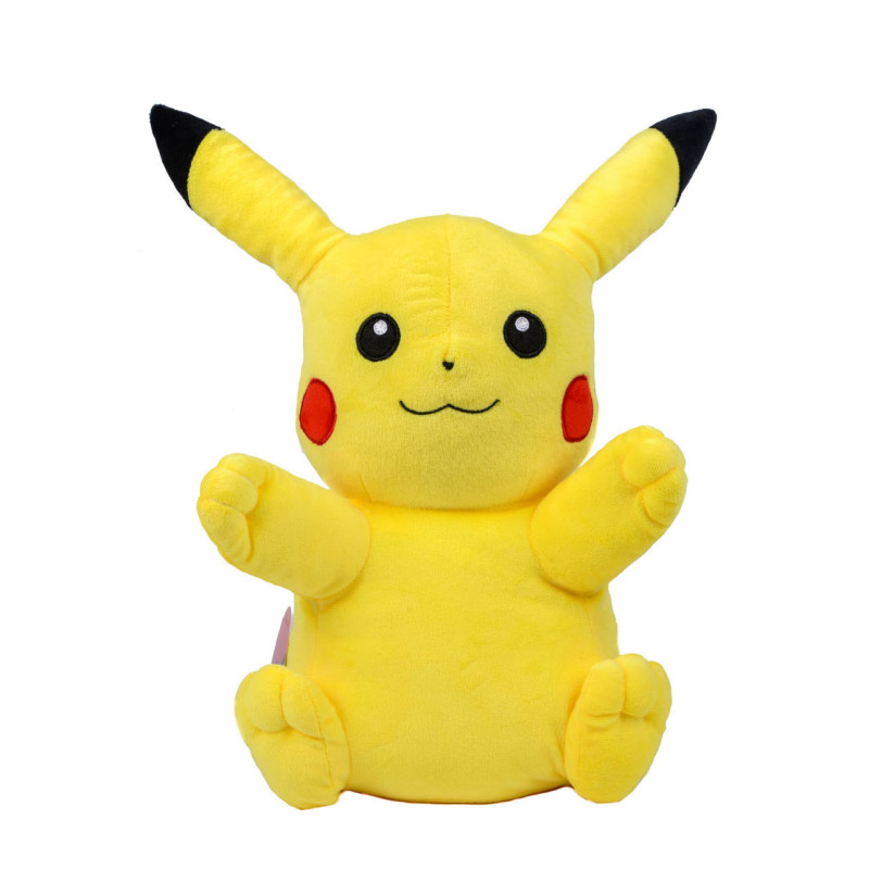 Sac à dos en peluche Pikachu Pokemon 3D Canenco PM22760