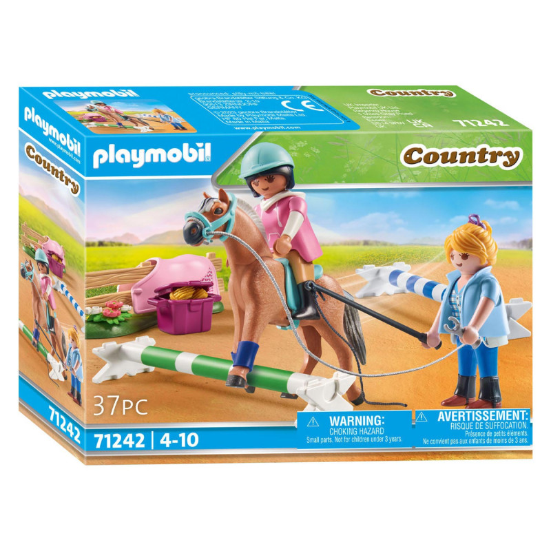 Playmobil Country 71242 Cavalière et cheval avec monitrice