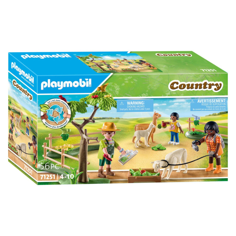 Playmobil Country 71251 Randonneurs et alpagas