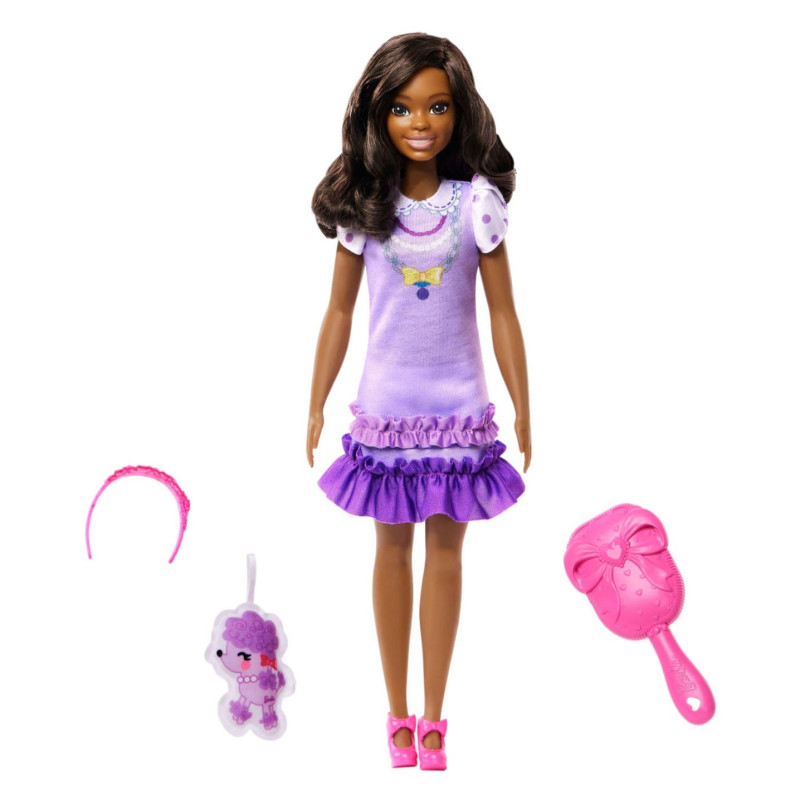 Mattel - My First Barbie - Soft Touch Doll with Poodle HLL20