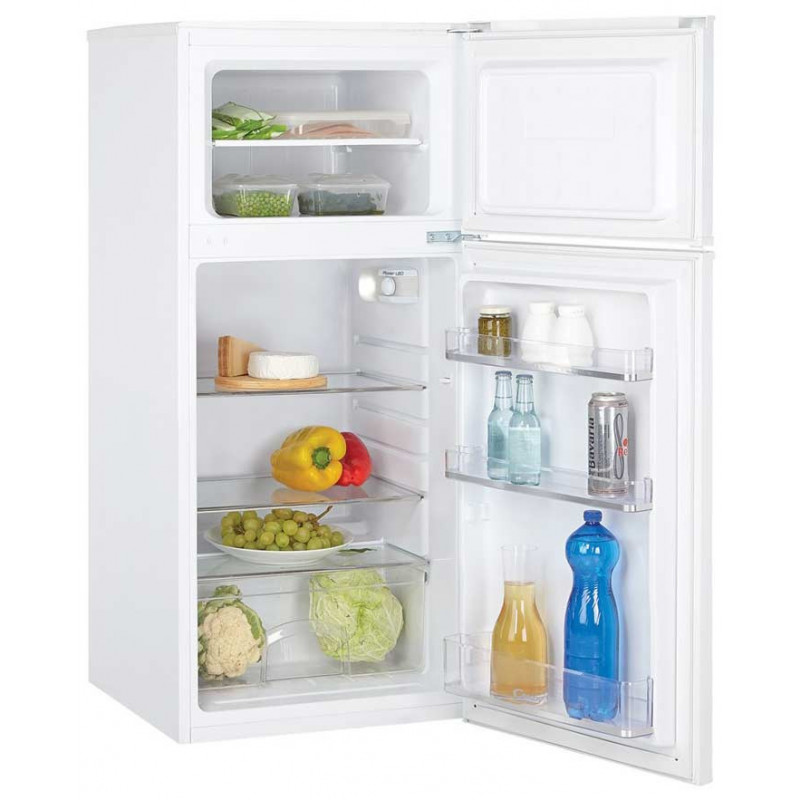 Réfrigérateurs 2 portes 138L Froid Statique CANDY  47.4 cm F, CCDS 5122 W