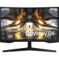 Ecran PC Gamer Incurvé - SAMSUNG - ODYSSEY G5 - G55A S27AG550EP - 27'' QHD - Dalle VA - 1 ms - 165Hz - HDMI / DisplayPort - AMD