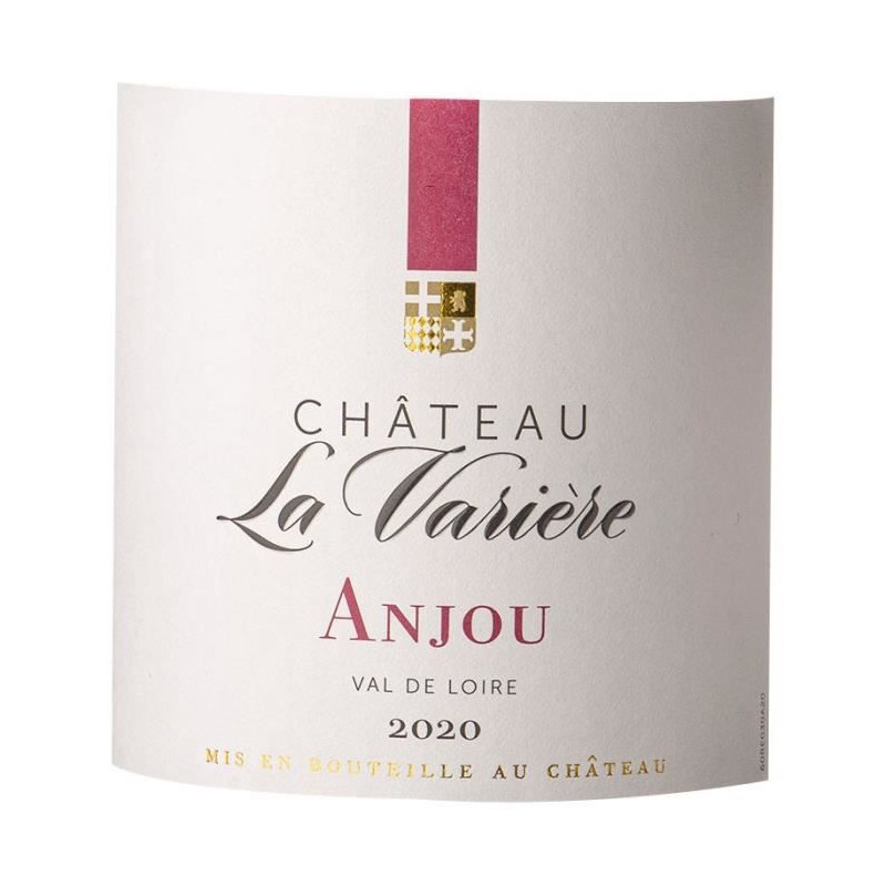 Château La Variere 2020 Anjou - Vin rouge de la Val de Loire